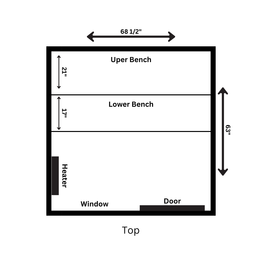 The Sweat Cabin (4-6 Person)