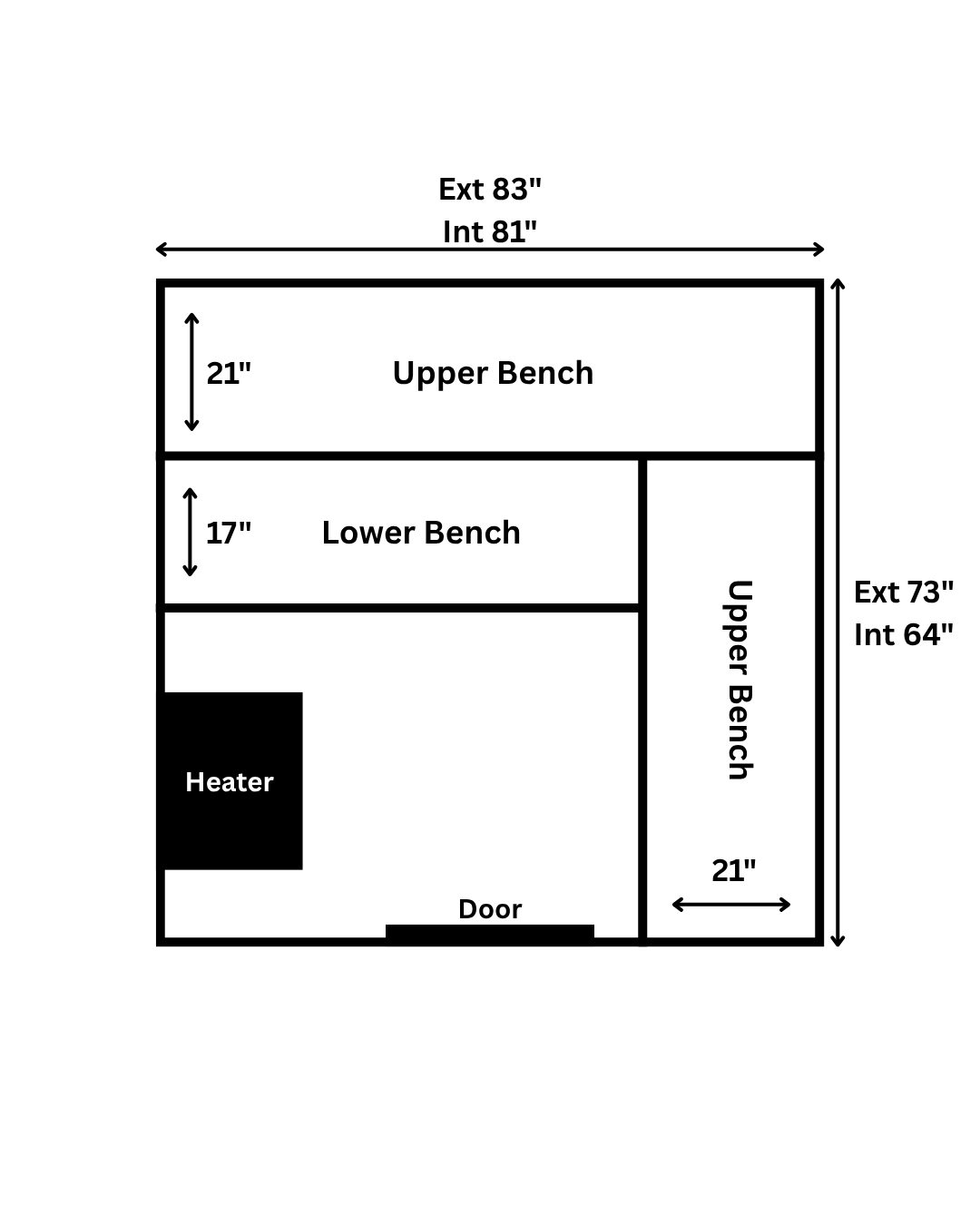 The Sweat Cabin Deluxe (6 Person)